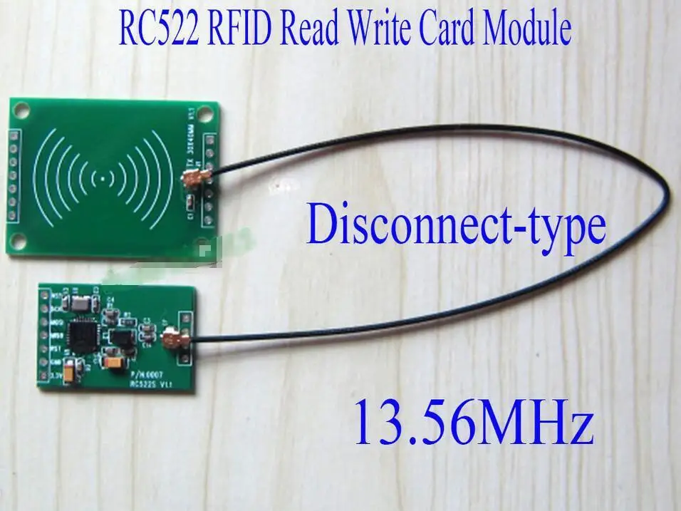 

RC522 RFID Read Write Card Module IC RF Card Inductive Module 13.56MHz Separate