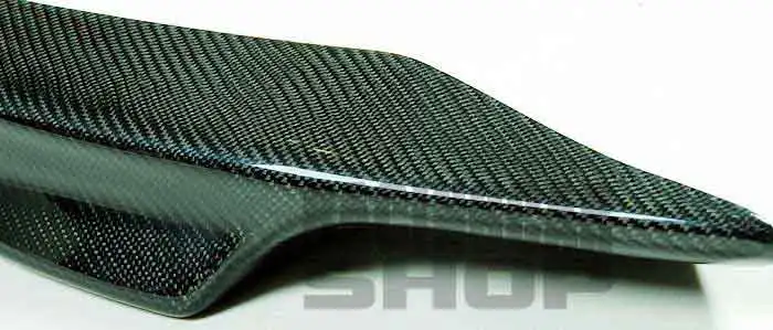 REAL CARBON FIBER FRONT LIP SPOILER SPLITTER1PAIR for BMW 3-SERIES E92 E93 M TECH Msport front  bumper 2006-2009