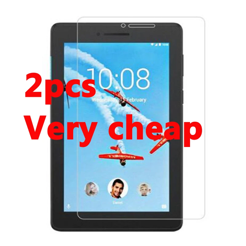 2 шт. закаленное стекло для Lenovo Tab E7 E8 TB-7104 TB-8304 Tab3 710L Защита экрана TAB4 4 8 Plus TB-8704 Tablet