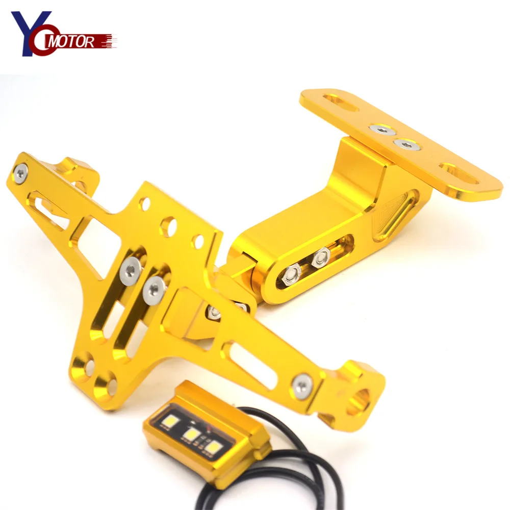 CNC мотоцикл номерной знак кронштейн рамка для SUZUKI GSXR1000 GSXR600 GSXR750 BMW F800GT F800R