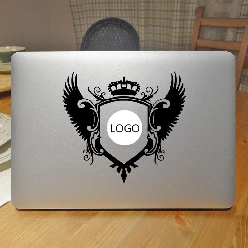 Royal Crest Vinyl Laptop Sticker for Apple Macbook Pro Decal Air Retina 11 12 13 15.6 inch HP Acer Mi Notebook Skin Mac Stickers