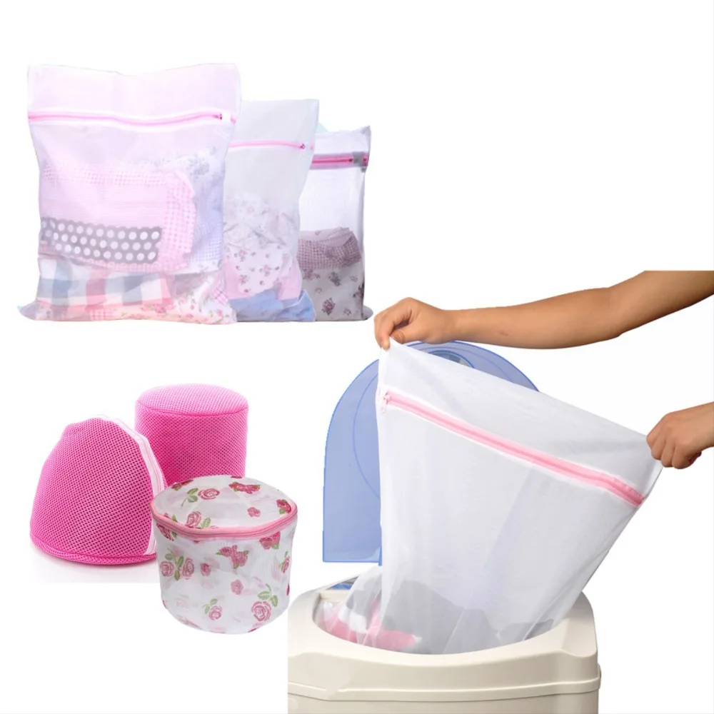 Bra Wash Bag Laundry Bag Fiber Clothes Washing Machine Mesh Lingerie