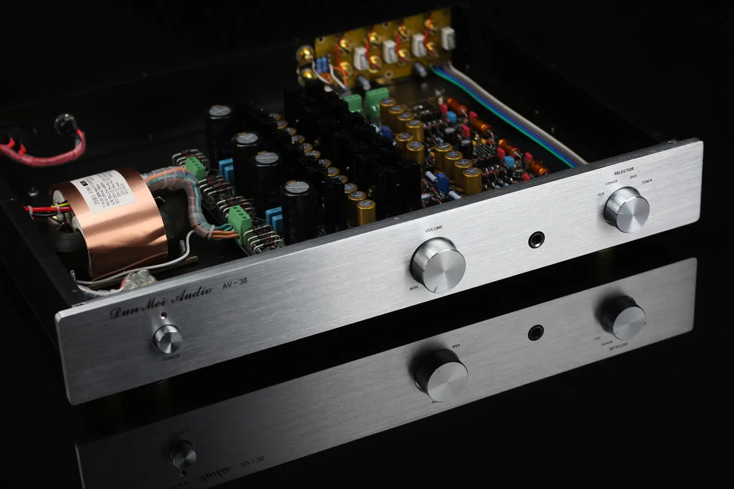 

ZEROZONE Finished Hi end Class A Headphone amplifier /preamp base on Krell KSA-5 L8-21