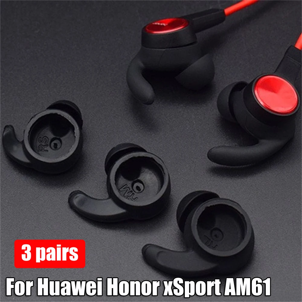 New Earbuds Tips Silicone Cover Eartips for Huawei Honor xSport