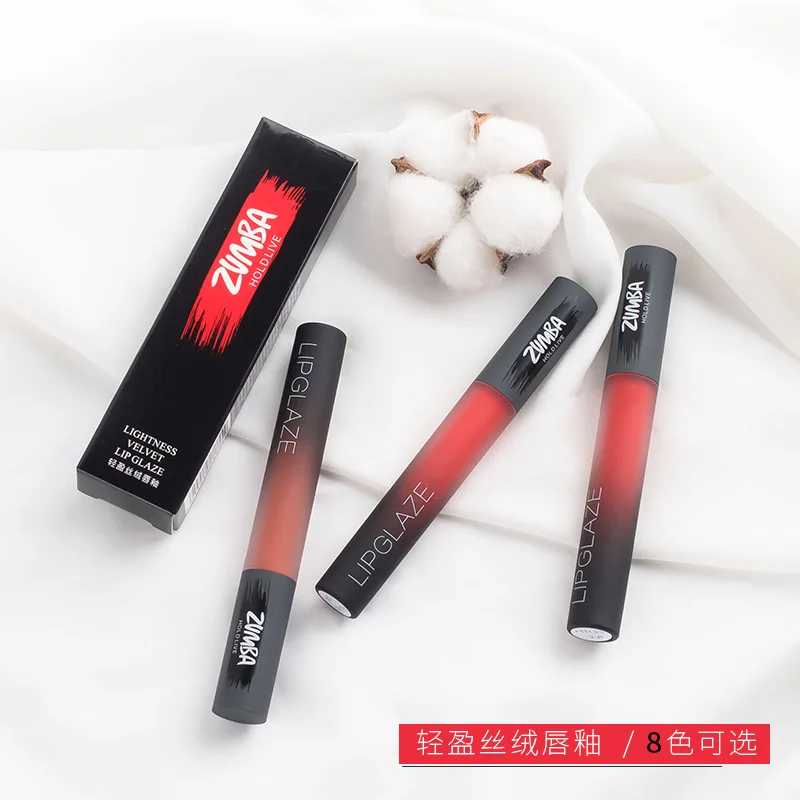 

1PCS HOLD LIVE Lightweight velvet Lip Glaze Student's Matte fog surface moisturization Lip Gloss HL155