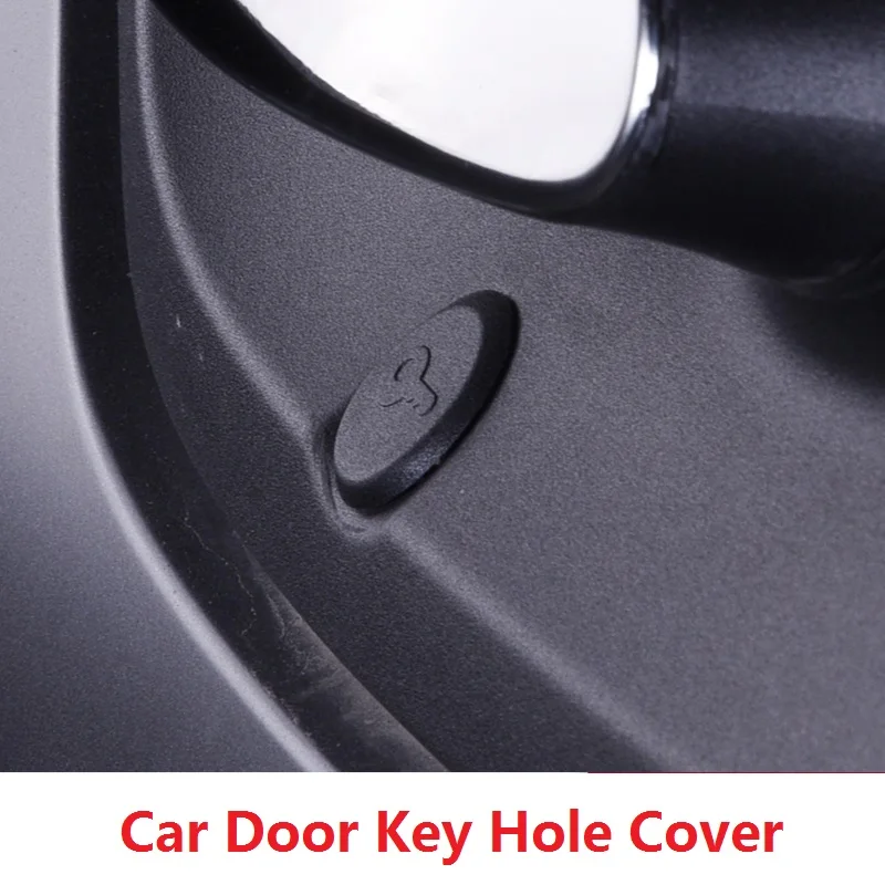 

Black Car Left Door Key Cover Insert for Benz Smart Fortwo 2009 2010 2011 2012 2013 2014 2015 2016 2017 Accessories