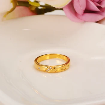 

Bangrui crystal rings for women metal crystal rhinestone gold ring court style luxury zinc alloy finger ring bijoux wedding gift