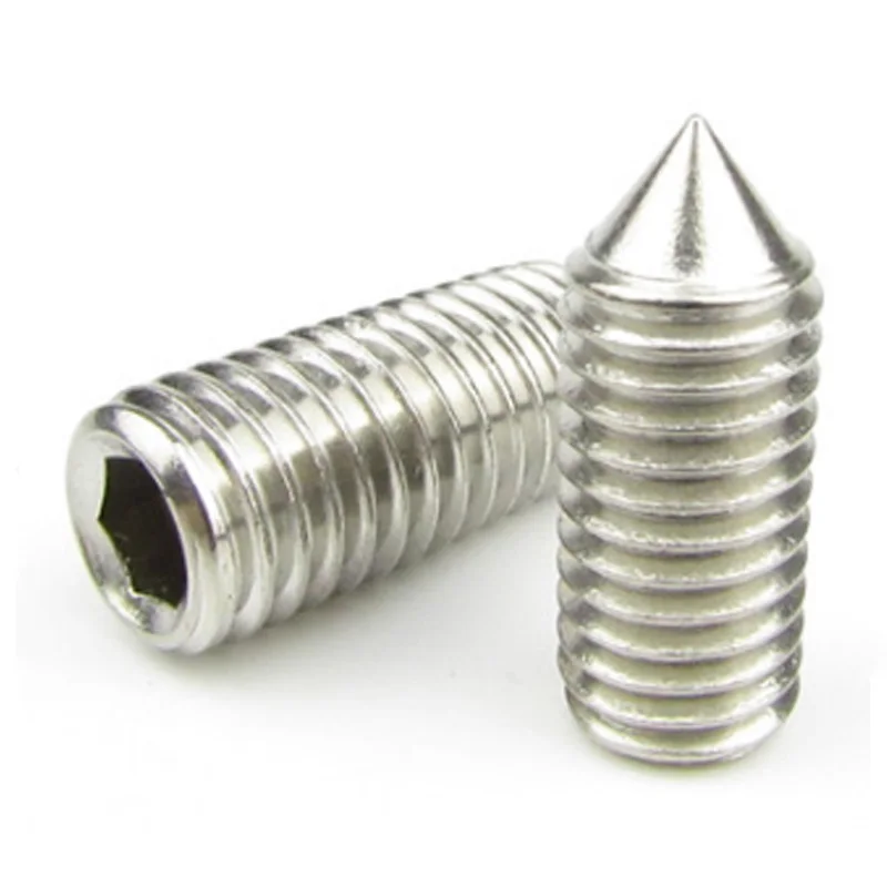 Болты из нержавеющей стали M5 20 шт. болты с шестигранной головкой заостренные