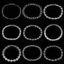 Браслеты для женщин и мужчин, мода, женский очаровательный браслет для пары, браслет с бабочкой, серебряный браслет из нержавеющей стали, ювелирное изделие, подарок