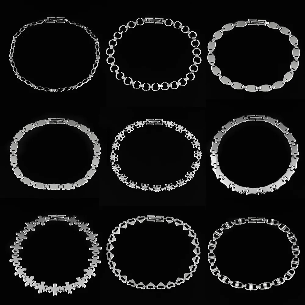 

Bracelets For Women Men 2018 Fashion Women Couple Charm Bracelet Bangle Butterfly Silver Stainless Steel Bracelet Jewelry Gift