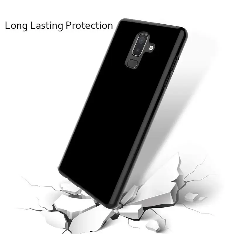Чехол для Samsung Galaxy J8 2018 6 0 силиконовый прозрачный чехол из ТПУ телефона J810F J810