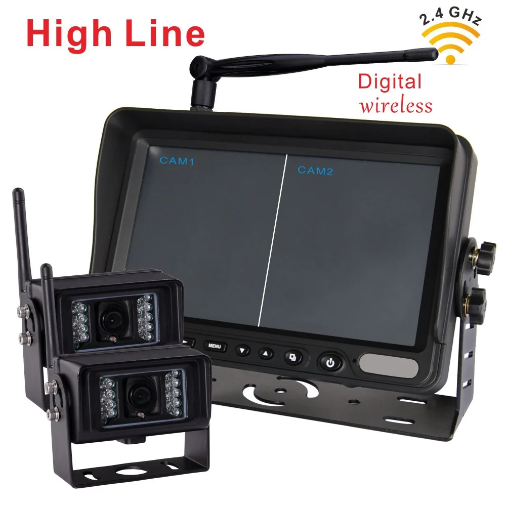Buy 7"Digital Wireless Monitor Camera system Built in