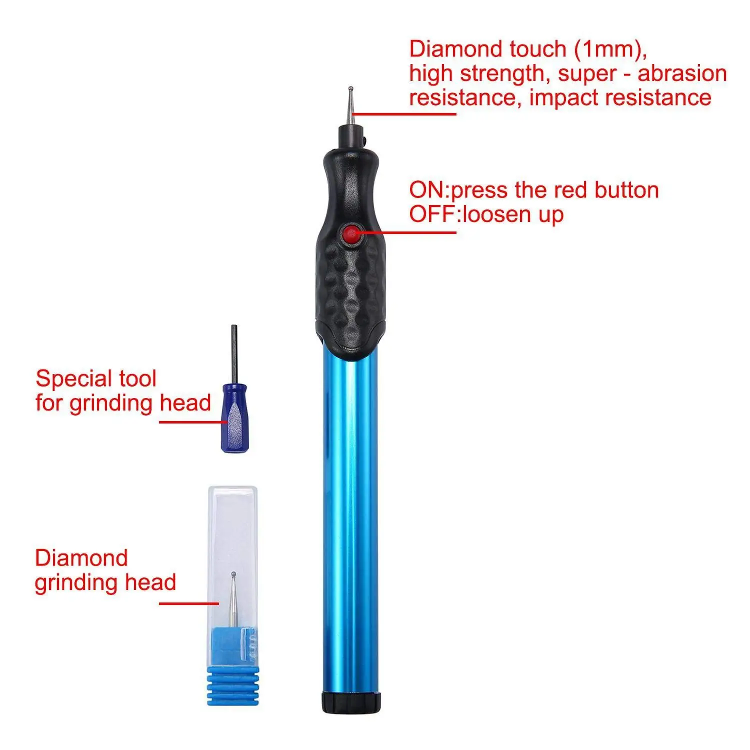 Electrical Engraving Pen Electric Engraver Pen Etching Carve Tool For