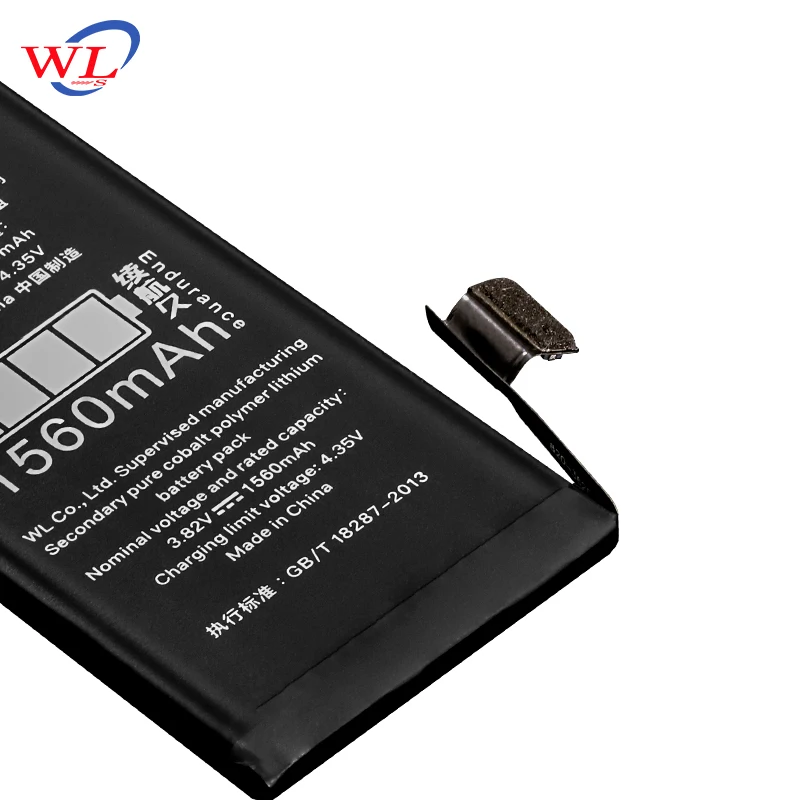 Аккумулятор WL для iPhone 1560 мА · ч сменные батареи большой емкости 5S|Аккумуляторы