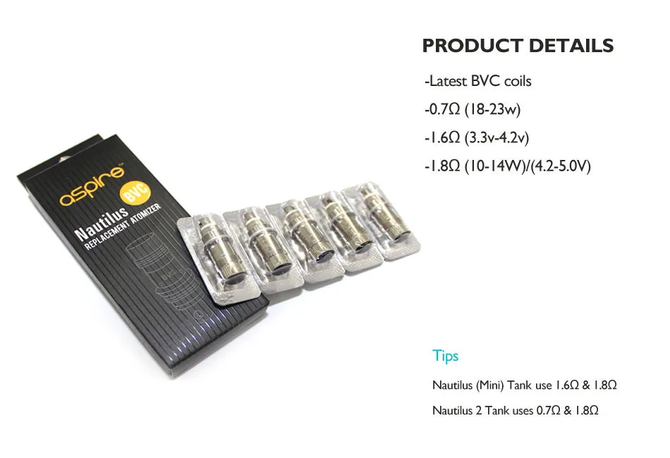 Nautilus BVC Coil 7-3