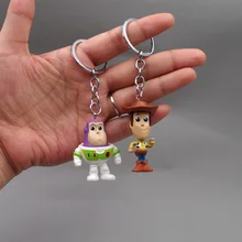 Gran Salse película juguete Story4 figura Forky juguetes de peluche Woody Jessie Buzz Lightyear extranjeros Lotso llaveros de juguete los niños adultos diversiones regalos