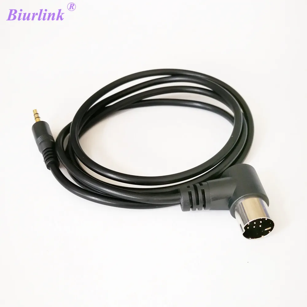 AUX Adapter 3.5MM Jack RCA AUX IN Cable for Kenwood Radio 13Pin Plugin