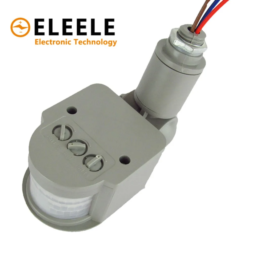

New Motion Sensor Light Switch Outdoor AC 220V Automatic Infrared PIR Motion Sensor Switch for LED Light Drop Shipping PN36