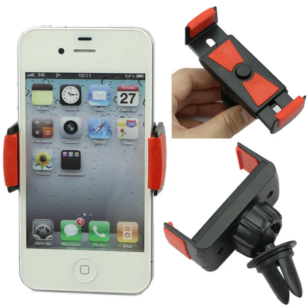 Universal car mobile phone holder car air vent mount
