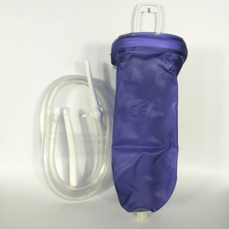 Reusable Enema Bag Kits Gravity Feeding Cleansing Enema Kits Anal Enema Anal Shower Irrigator Douche Bide Portatil Anal Douche