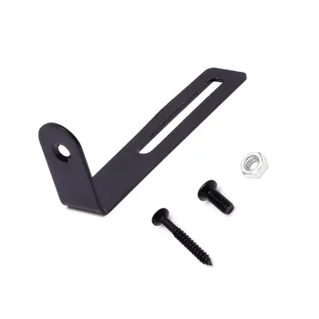 

New Black Electric Guitar Pickguard Mounting Bracket With Screws for Les Paul