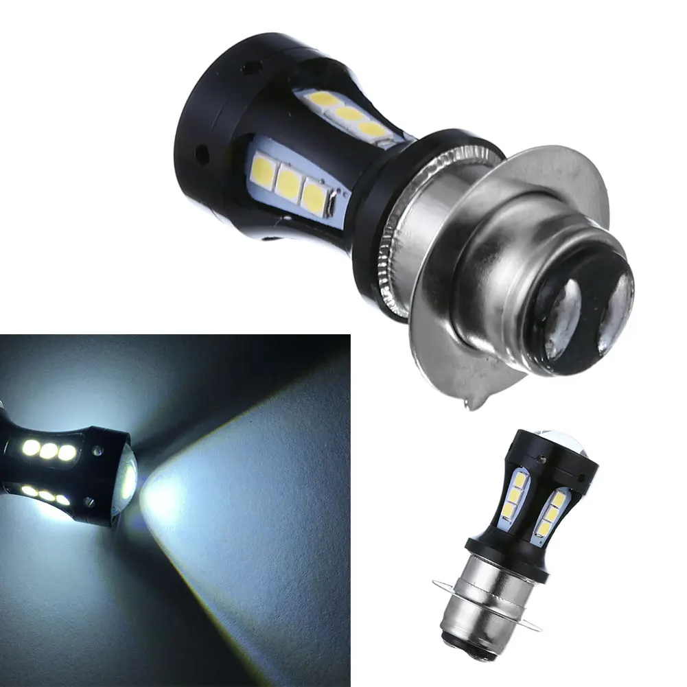 

H6 P15D-25-1 3030 New Style Motorcycle LED Headlight, High Low Light Switch Headlight