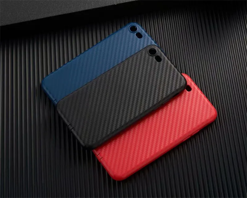 Best For iPhone 7 8 Plus X Case Cover Carbon Fiber Shockprrof TPU Capa Case For iPhone 6 6S Plus XS Max XR Protection Shell