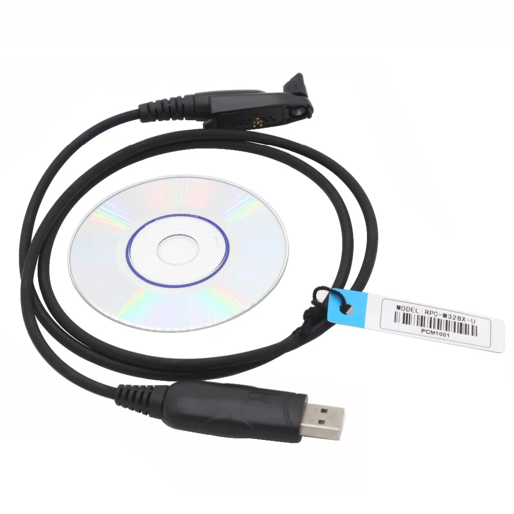 

RPC-M328X-U USB Programming Cable for Motorola Two Way Radio GP328 Plus GP338 Plus GP688 PRO5150 Elite PTX760 Plus GL2000 EX560