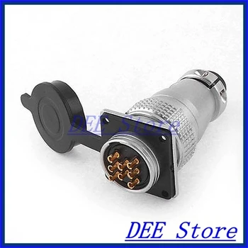 

AC 400V 16A 8 Pin Electric Deck Aviation Connector Adapter Plug Y28-8
