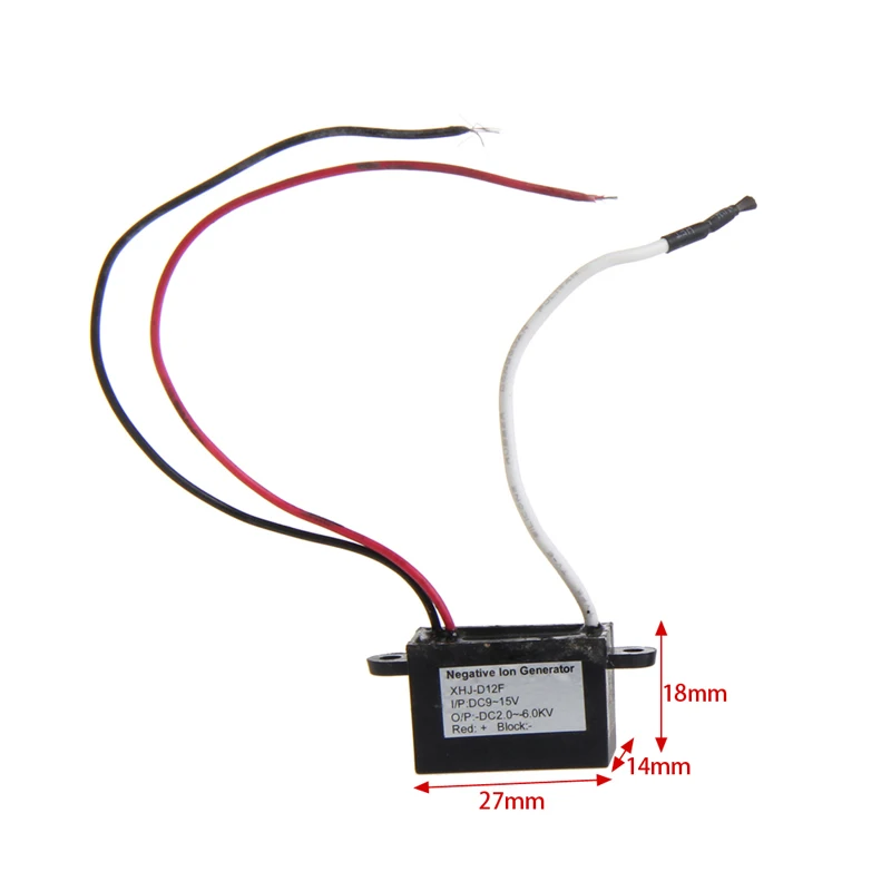 Прямая поставка DC 12 В очиститель воздуха ионизатор отрицательных ионов Анион Генератор очиститель автомобиля