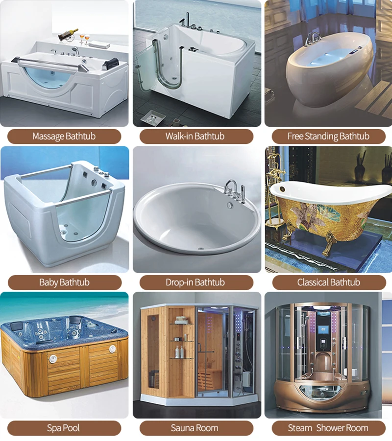 Foshan Freestanding Apollo Best Brand Sex Massage Bathtub For Adult