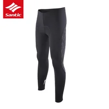 Santic 2019 Winter Cycling Pants 4D Cushion Pad Fleece Thermal Windproof Breathable MTB Bicycle Bike Pants Cycling Trousers Santic 2019 Winter Cycling Pants 4D Cushion Pad Fleece Thermal Windproof Breathable MTB Bicycle Bike Pants Cycling Trousers