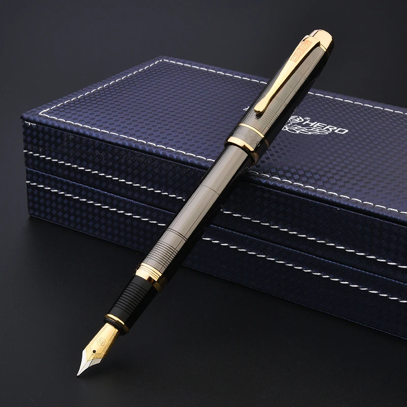 Hero авторучки Аутентичные 953 линия дизайн металлическая подарочная ручка