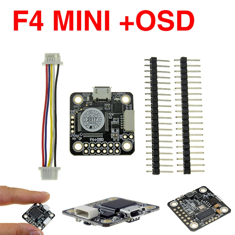 

F4 Mini Flight Controller Board Built-in OSD 5V/1A 2-4S CPU STM32F405RGT6 For RC Multicopter Quadcopter