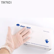 50 шт одноразовые перчатки 3 размера прозрачные стерилизованные для микроблейдинг тату макияж художника операционные аксессуары перчатки для инструментов