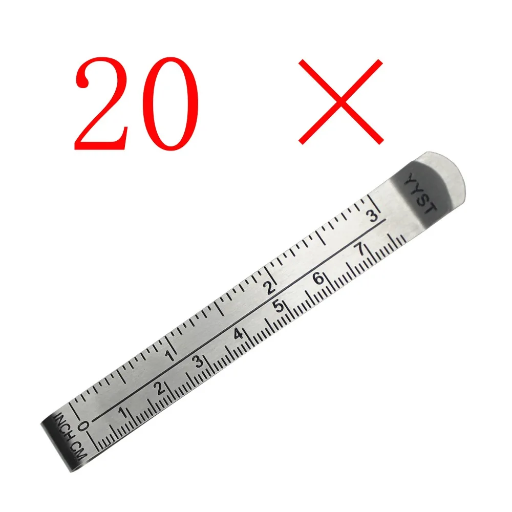 20-pc 3 "измерительный зажим конопли без штифта Hem Clip W/маркировочная линейка направляющих