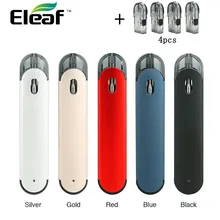 Стартовый набор Eleaf Elven Pod 360 мАч встроенный аккумулятор с интуитивно понятным индикатором заряда и 4 шт картриджа емкостью 1,6 мл Vs ijust s