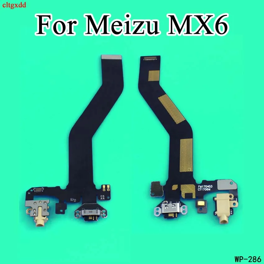 cltgxdd New USB Charging Port Dock Connector Board Flex Cable replacement For Meizu MX6 MX6Pro MX5 MX5pro MX4 MX4pro MX3 - Color: For Meizu MX6