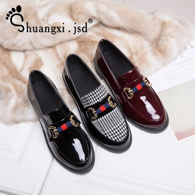 Meilleur Shuangxi. jsd De Luxe Designer Chaussures Femmes Pompes 2018 Nouveau Noir Talons Travail En Cuir Chaussures de Haute Qualité Femme Chaussures Zapatos mujer