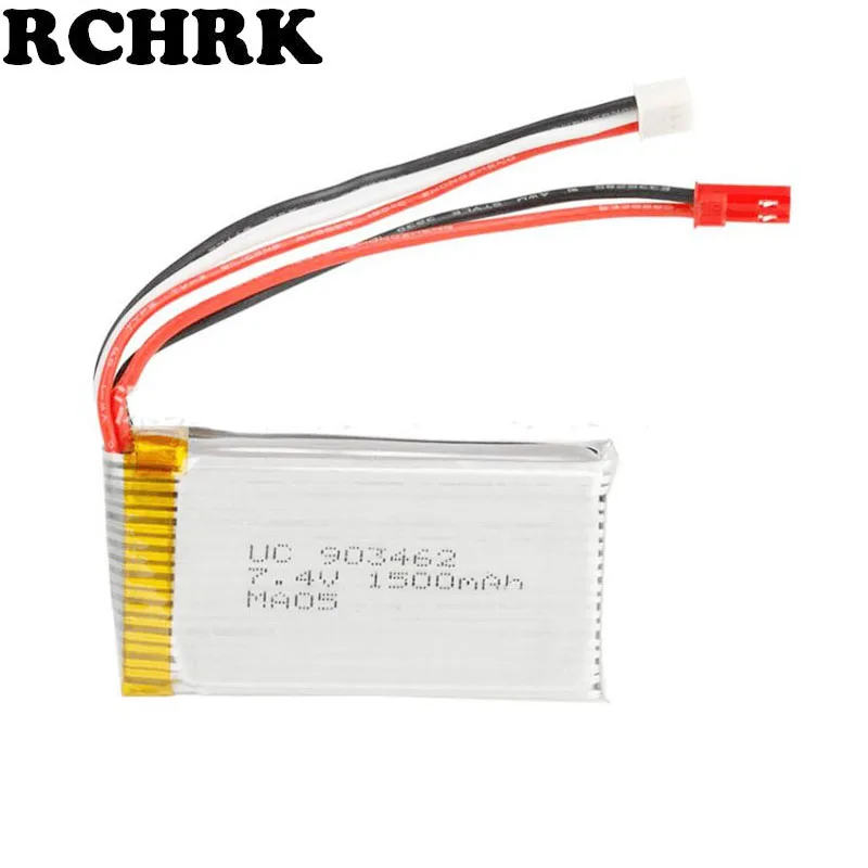 7.4v 1500 mAh 25C discharge Suitable for V913 large single-rotor remote control helicopter battery accessories | Игрушки и хобби