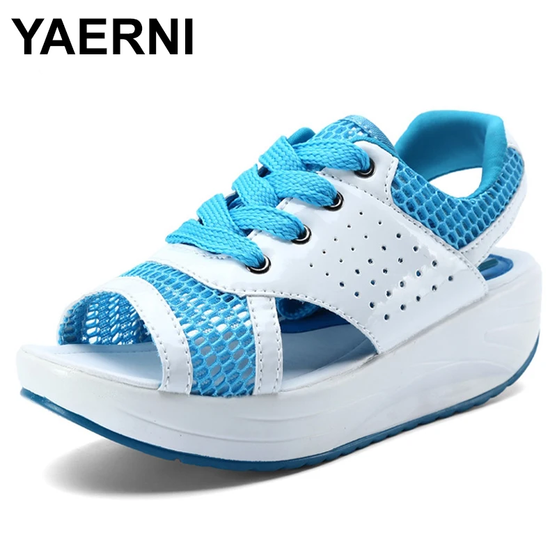 Женские летние сандалии качели YAERNIWomen's Shoes модная женская обувь женские