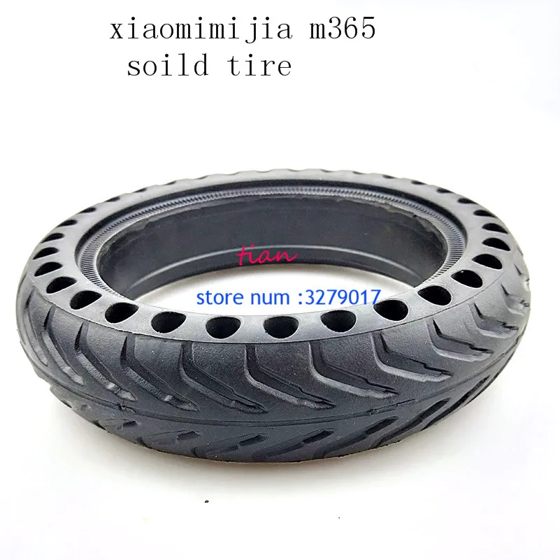 

Updated Solid Tire Hollow Non-Pneumatic Tyre Wheel 8 1/2x2 for Xiaomi Mijia M365 Scooter Shock Absorber Anti-slip Tyre Tire