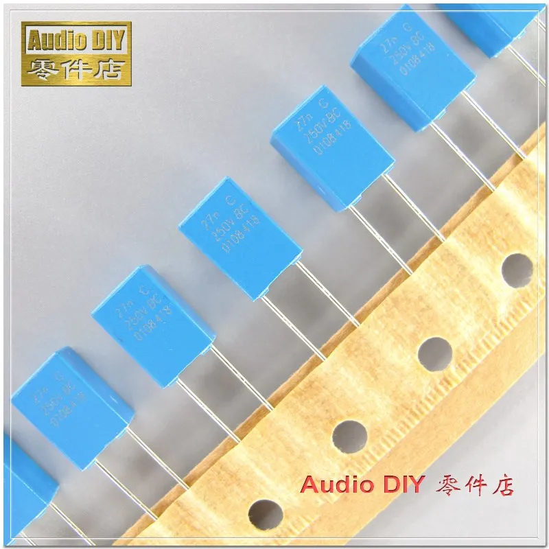 

20pcs/100pcs BC MKP418 0.027uF 250V 250V0.027uF 2% high precision film capacitor 27nF 250V27nF 273 250V273