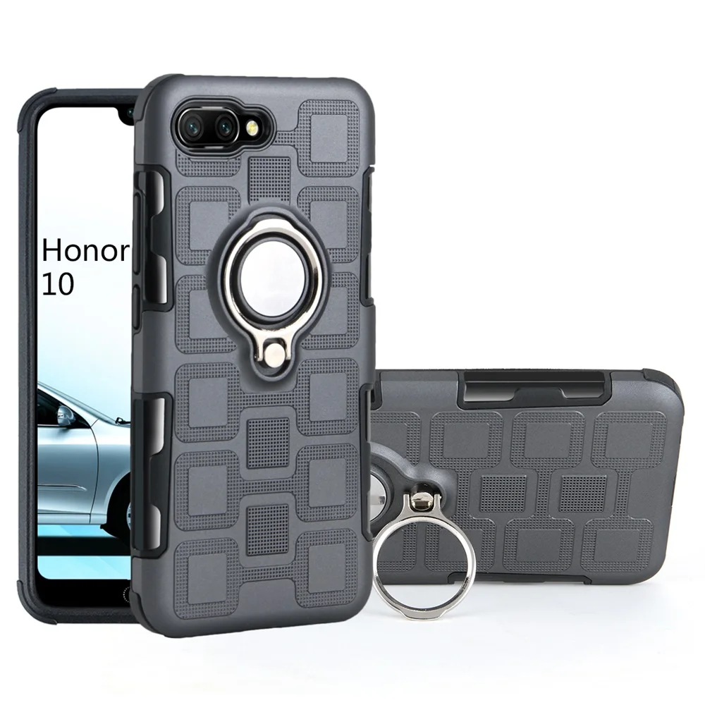 WIT @ WITACE Ice Cubes 2 в 1 кольцевой защитный чехол для Huawei Honor10 p20 lite pro Y5 Y6 Y9 кольцо из ТПУ
