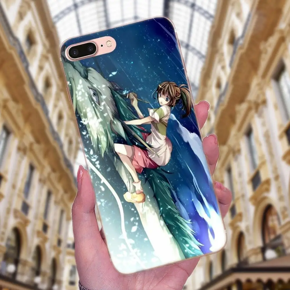 Чехол из ТПУ для Sony Xperia Z Z1 Z2 Z3 Z4 Z5 compact Mini M2 M4 M5 T3 E3 E5 XA XA1 XZ Premium Cartoon Spirited Away|Бамперы| |