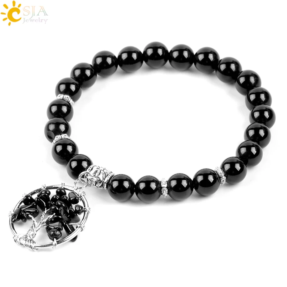 womens black onyx bracelet