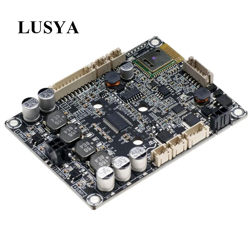 Lusya HIFI TPA3118 Bluetooth digital amplifier board 30W*2 dual channel audio Amplifier for Car supports lithium battery T0011 Lusya HIFI TPA3118 Bluetooth digital amplifier board 30W*2 dual channel audio Amplifier for Car supports lithium battery T0011