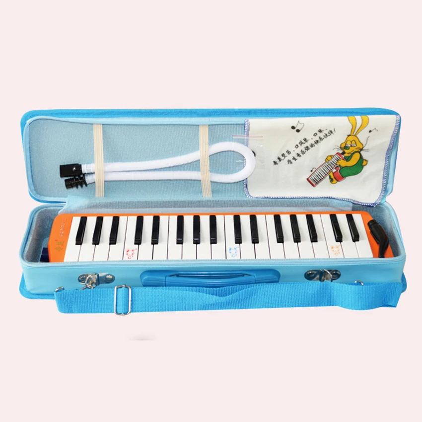 Keyboard Melodica 36 Key Melodica Instrument 36 Piano Style Key Yellow Musical Instruments Harmonica Melodica Gift For Children