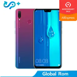 Оригинальный huawei Y9 2019 глобальных Rom наслаждаться 9 Плюс Dual SIM 4000 mAh Батарея смартфон 6,5 дюйма Hisilicon Kirin 710 Octa Core 16MP