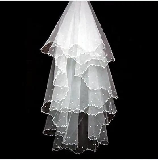 V2 2016 100 - 135 см жемчугом картина фата фату stussy вуаль mariage свадебные аксессуары |